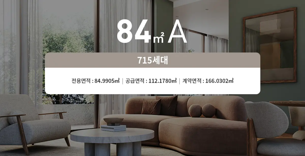 84a타입 세대수