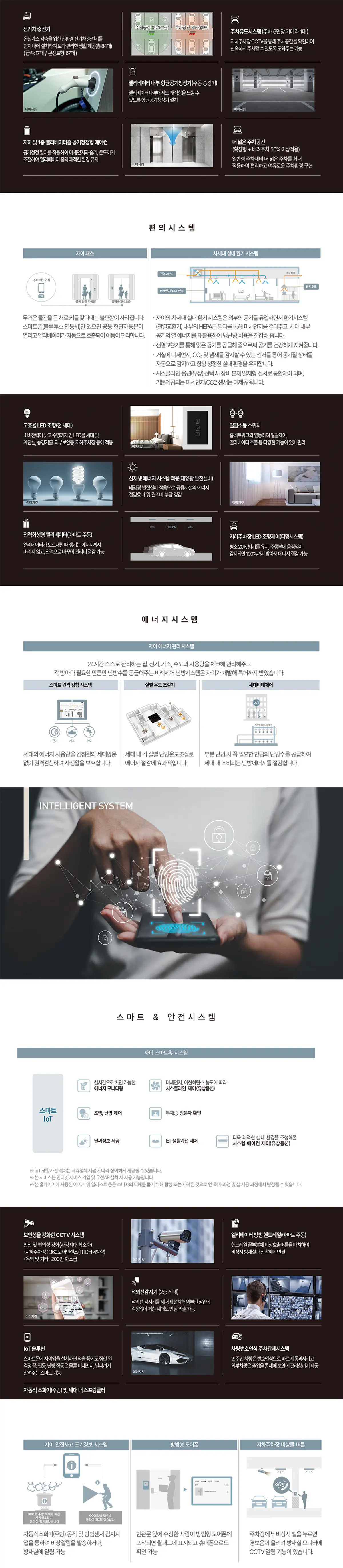 자이 아파트 단지시스템